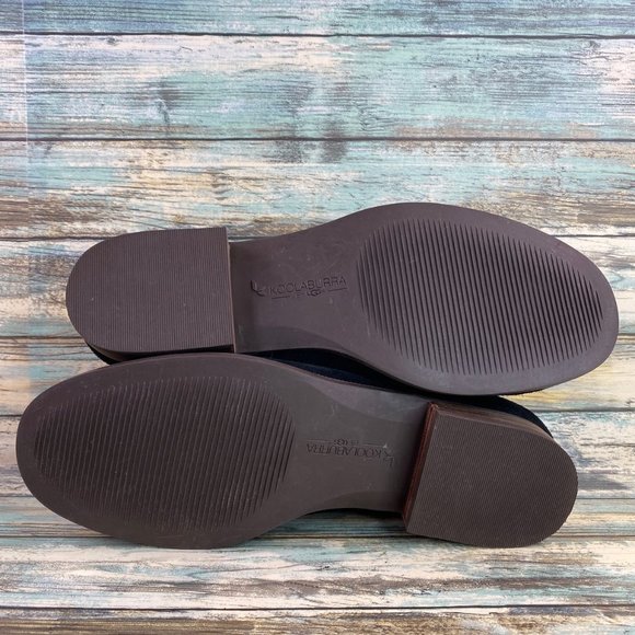 Koolaburra By Ugg Cheyanne Ankle Boot Womens 7M Black Suede Zip Low Block Heel - Picture 7 of 11